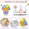 30 Set Easter Craft Kit Suncatchers Kit Spring Easter Eggs DIY Suncatchers Craft Kit Make Your Own Suncatcher Paint Easter Bunny Sun Catcher Ornaments for Spring Art Craft Painting Activity